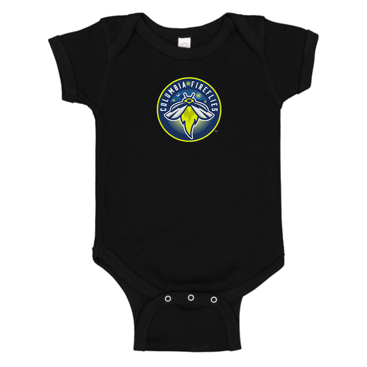 Columbia Fireflies Logo Baby Onesie Romper