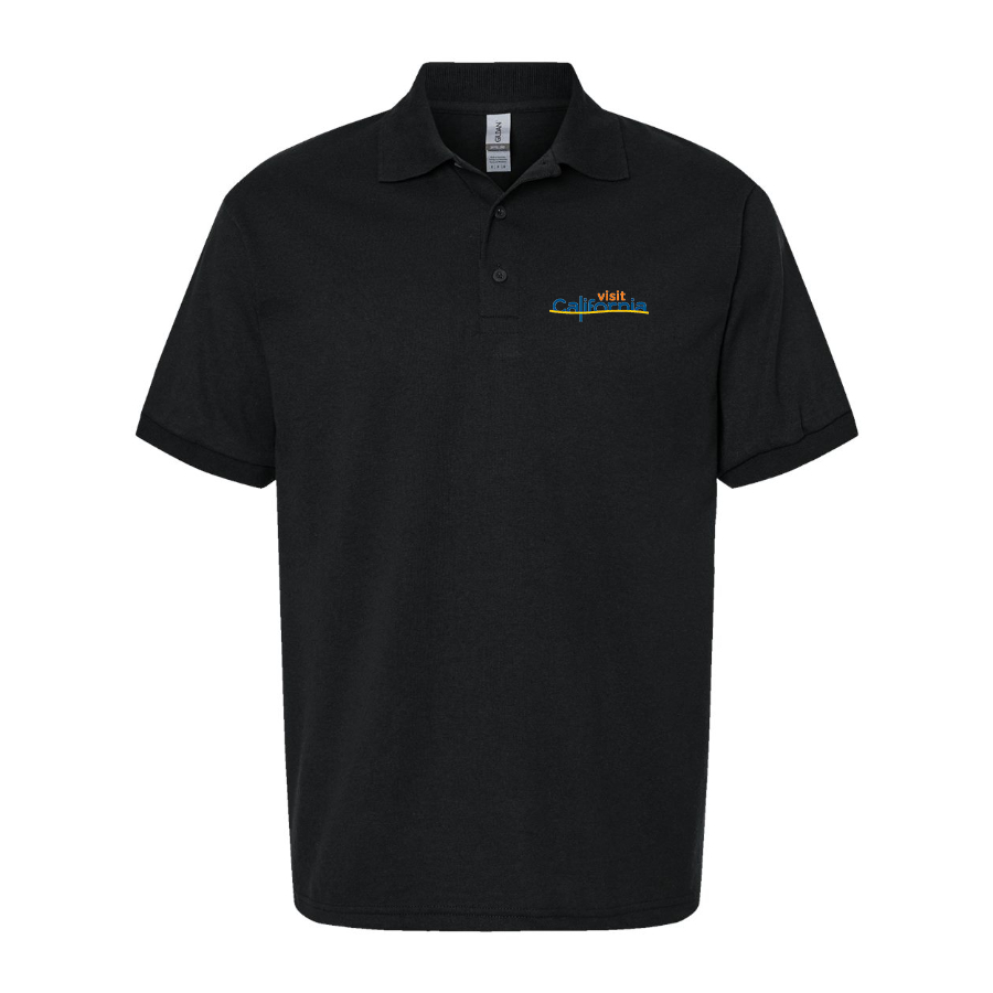 Men's  Visit California   Dry Blend Polo