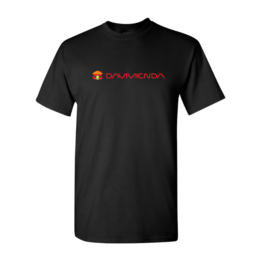 Men's Davivienda Logo Cotton T-Shirt