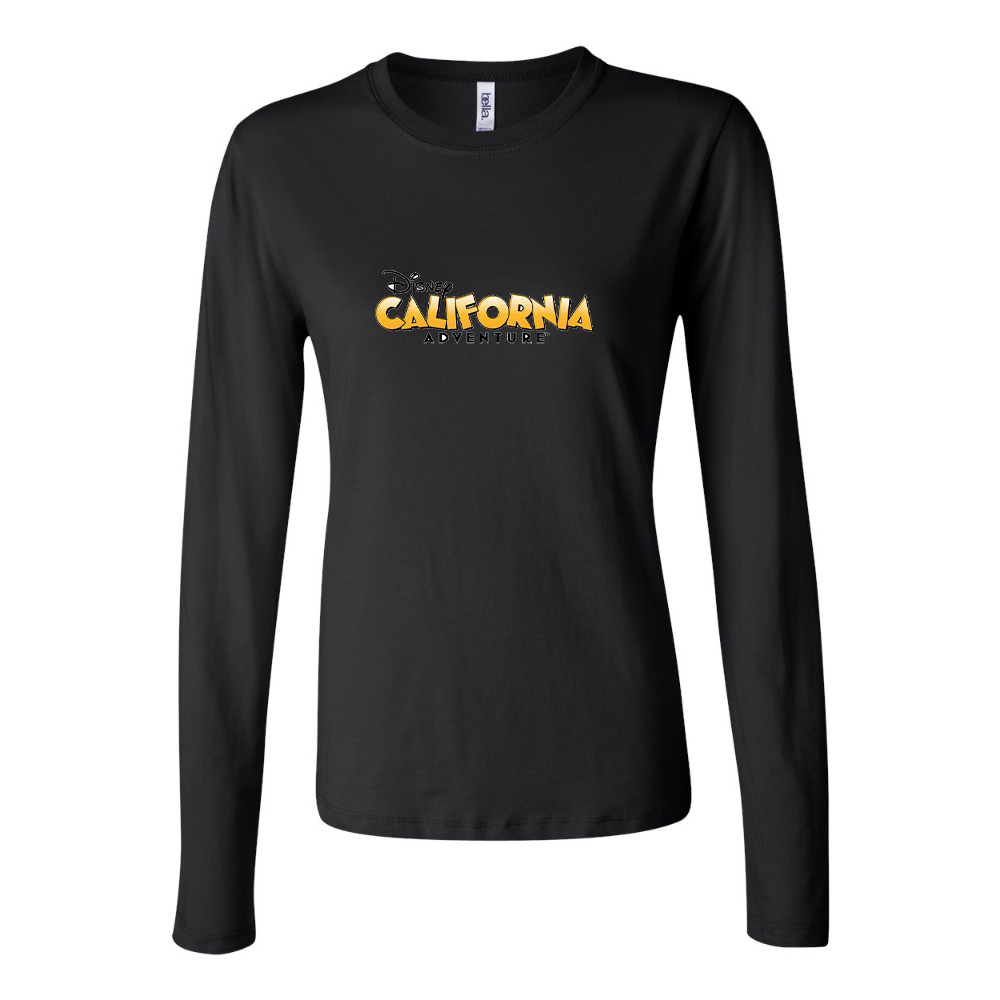 BELLA CANVAS Disney California Adventure Jersey Long Sleeve Tee