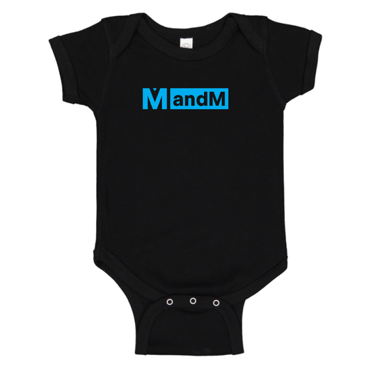 MandM Logo Baby Onesie Romper