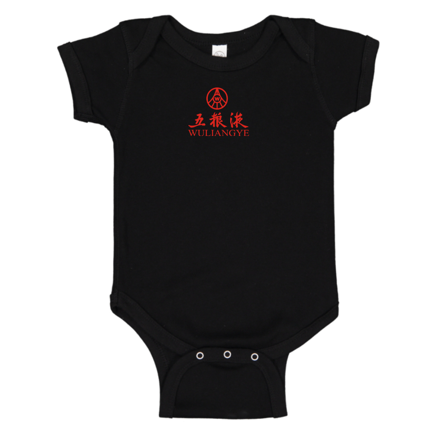 Wuliangye Logo Baby Onesie Romper
