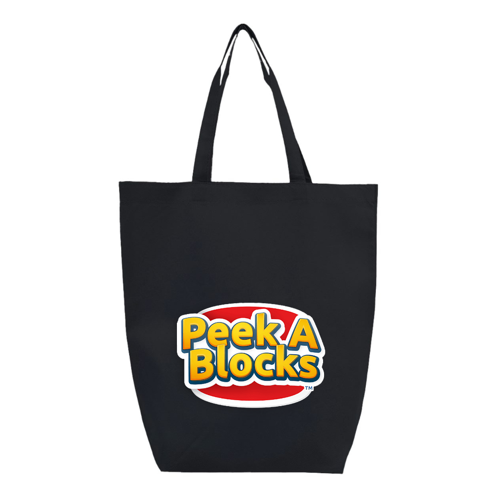 Peek A Blocks Q-Tees Non-Woven Gusset Bottom Tote