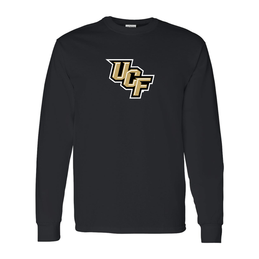 Men's Central Florida Knights   Gildan Heavy Cotton Long Sleeve T-Shirt