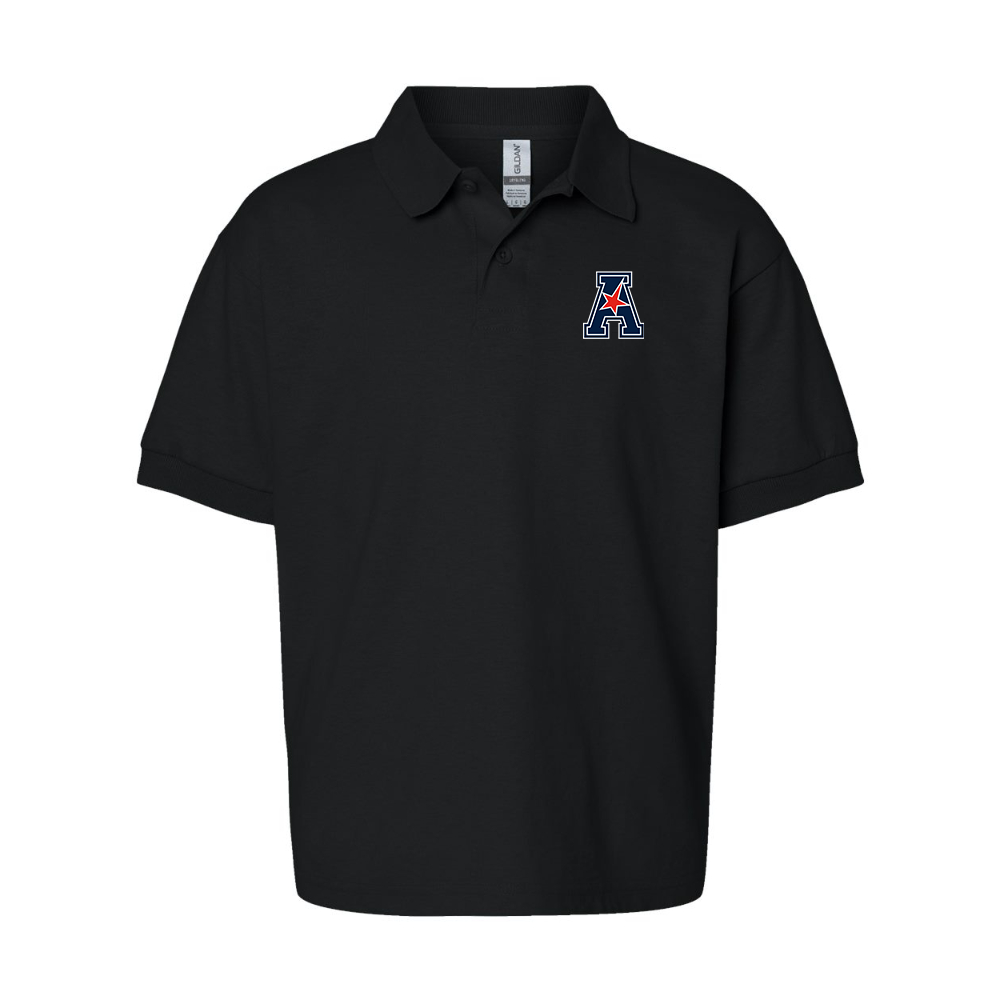 Youth    American Athletic Conference  Gildan Dry Blend Jersey Polo