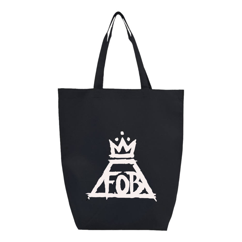 Fall Out Boy  Q-Tees Non-Woven Gusset Bottom Tote