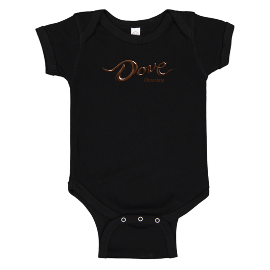 Dove Сhocolate Logo Baby Onesie Romper