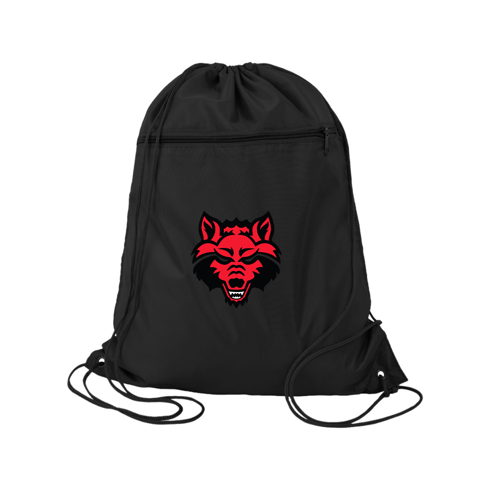 Arkansas State Red Wolves Q-Tees - Polyester Cinchpack