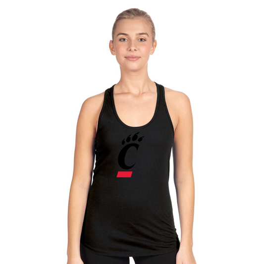 Women's  Cincinnati Bearcats  Next Level Ideal Racerback Tank