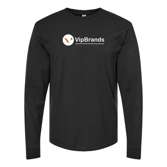 Men's VipBrands  Logo Cotton Long Sleeve T-Shirt