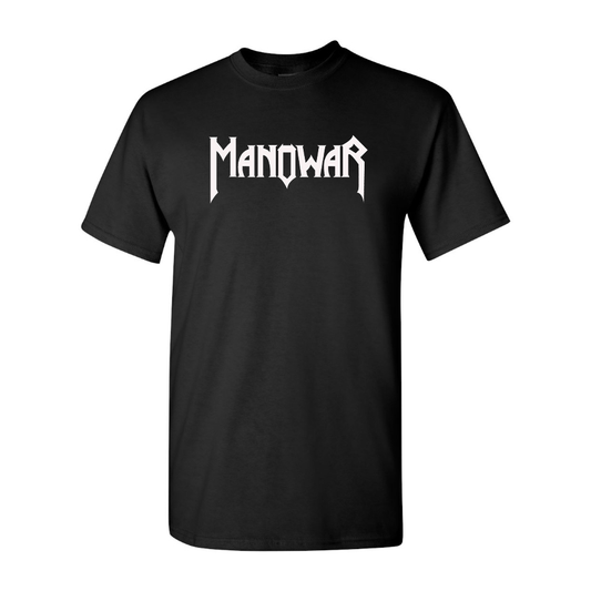Men's Manowar Logo Cotton T-Shirt