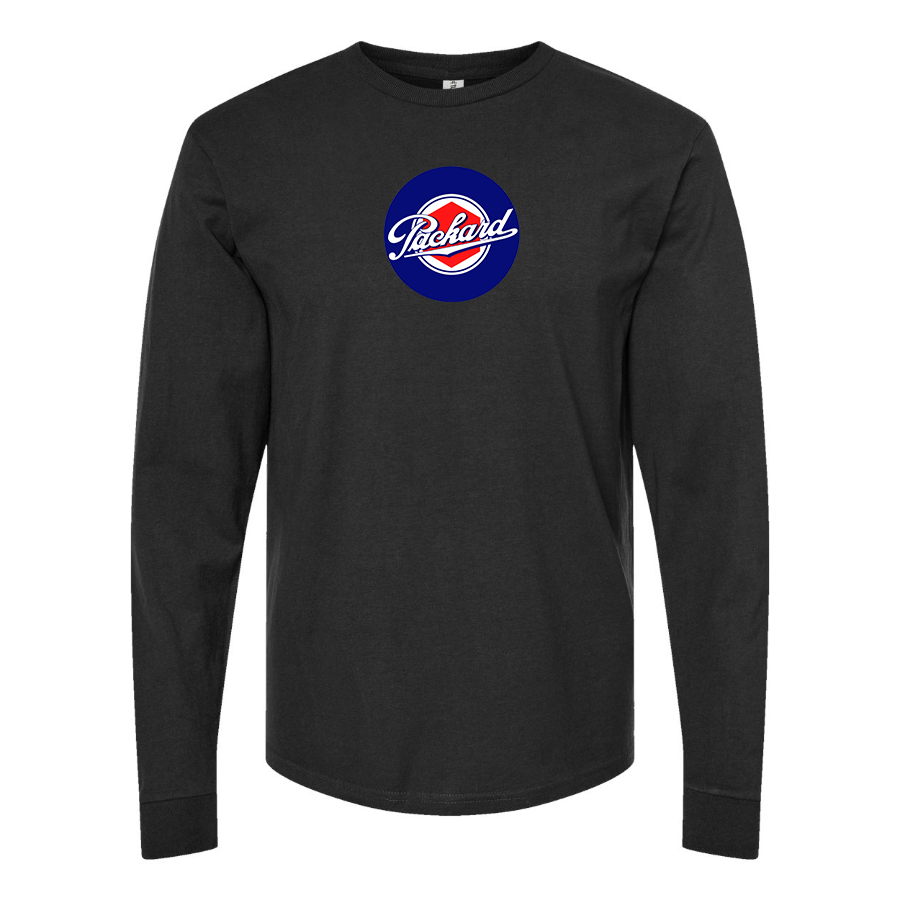 Men's Packard Logo Cotton Long Sleeve T-Shirt