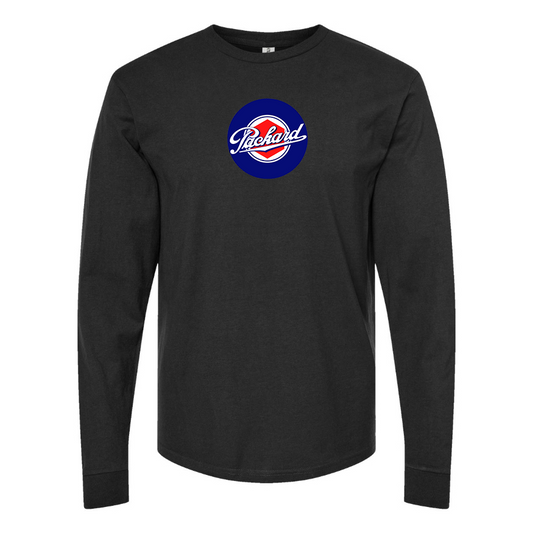 Men's Packard Logo Cotton Long Sleeve T-Shirt