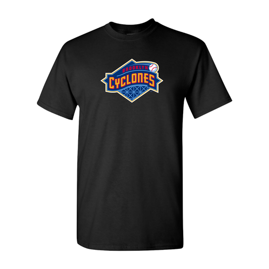 Men's Brooklyn Cyclones Logo Cotton T-Shirt