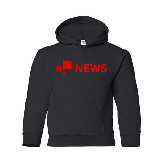 Youth  BBC News  Gildan Heavy Blend  Hooded Sweatshirt