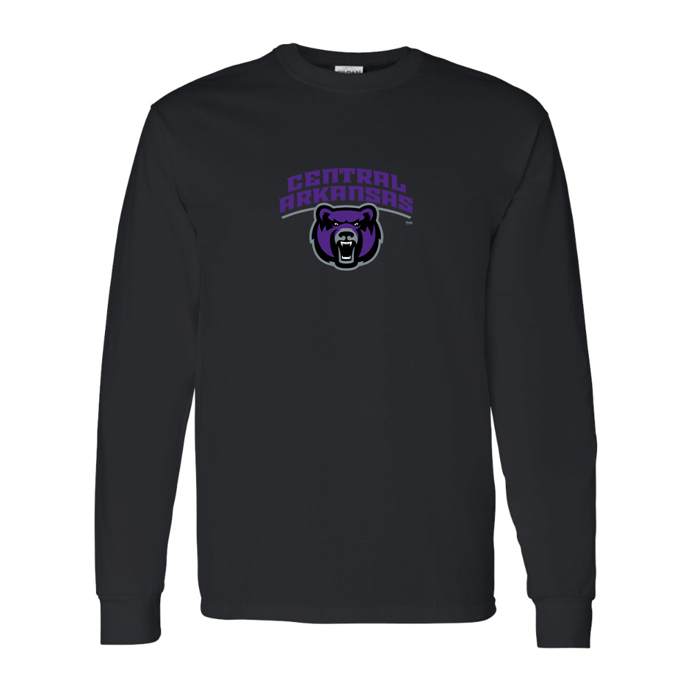 Men's Central Arkansas Bears  Gildan Heavy Cotton Long Sleeve T-Shirt