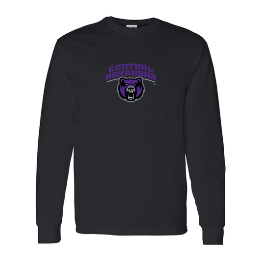 Men's Central Arkansas Bears  Gildan Heavy Cotton Long Sleeve T-Shirt