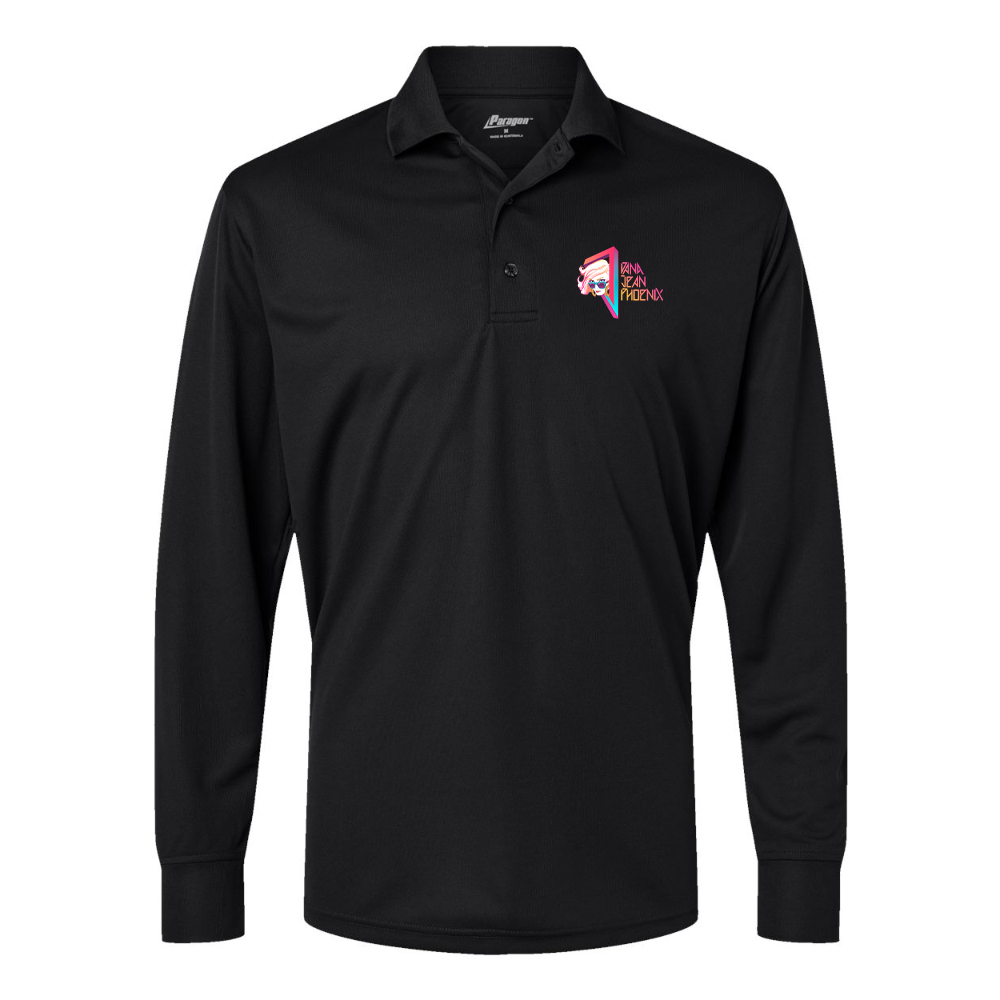 Men's  Dana Jean Phoenix Paragon Prescott Long Sleeve Polo