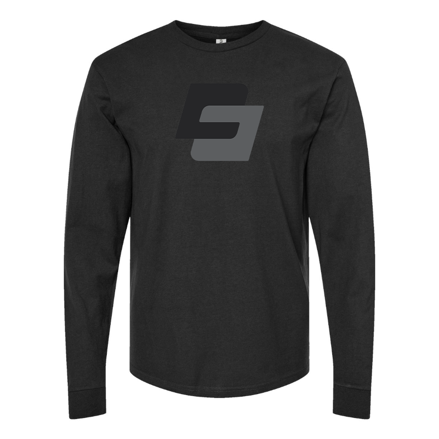 Men's DSD Logo Cotton Long Sleeve T-Shirt