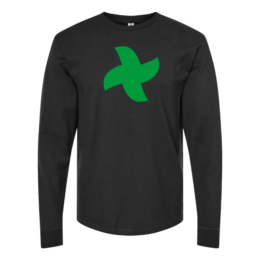 Men's Thermomix Screw Logo  Cotton Long Sleeve T-Shirt