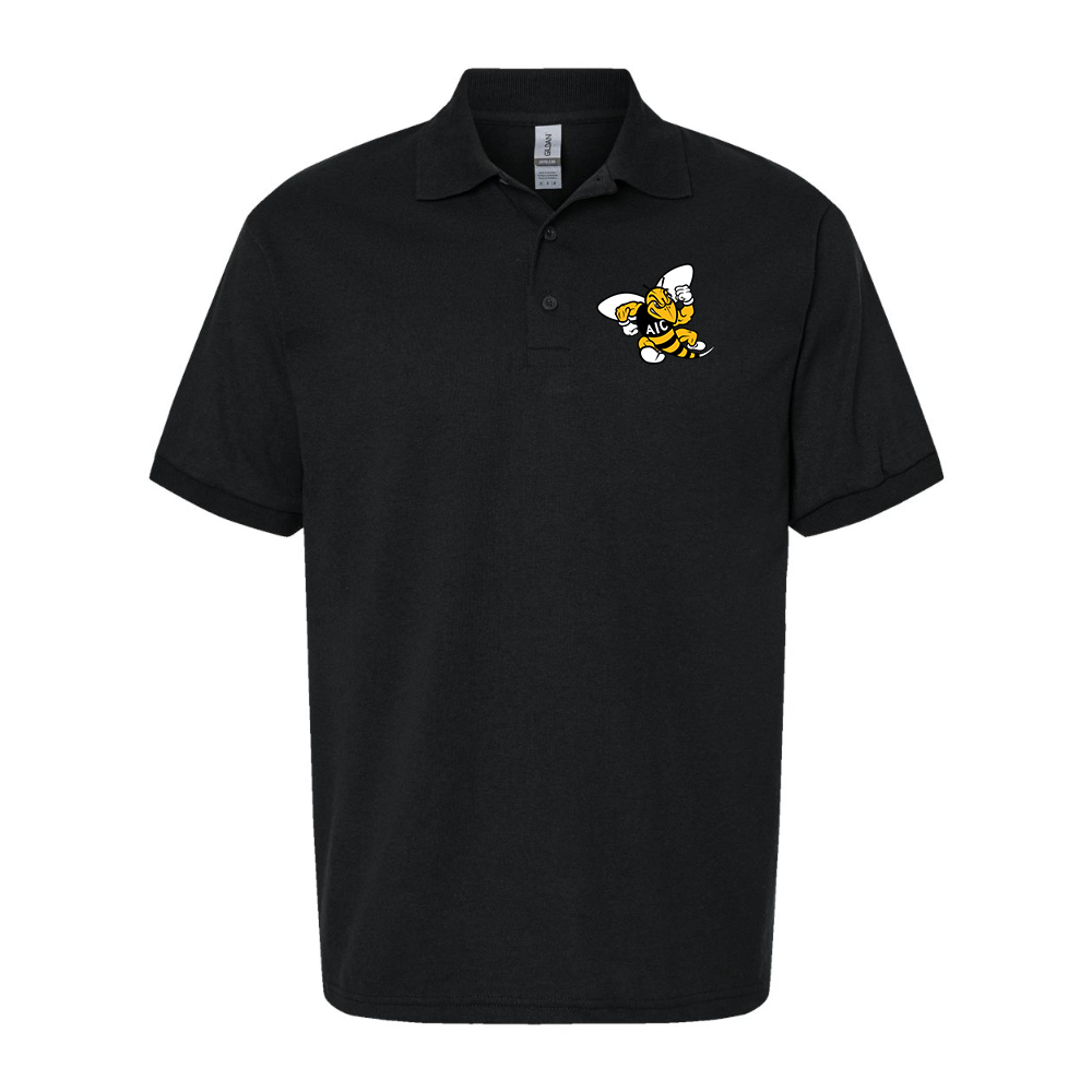 Men's AIC Yellow Jackets Dry Blend Jersey Polo