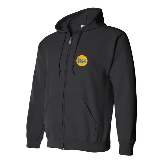 Men's SharafDG  Logo Zipper Hoodie