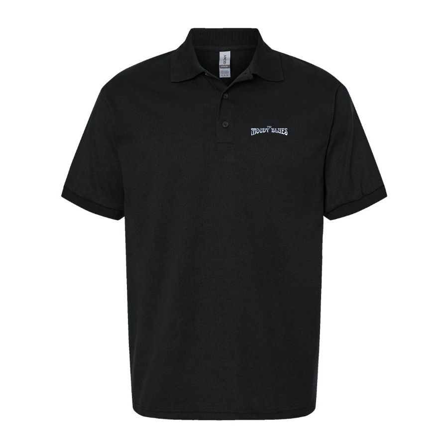 Men's The Moody Blues Logo Dry Blend Polo