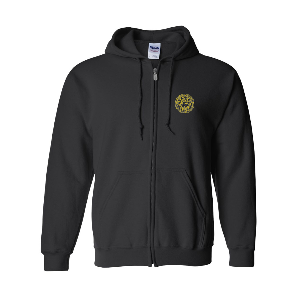 Men's Versace Thumbnail Gildan  Heavy Blend Full Zip Hooded Sweatshirt
