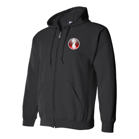 Men's Devon Motorworks Logo Zipper Hoodie