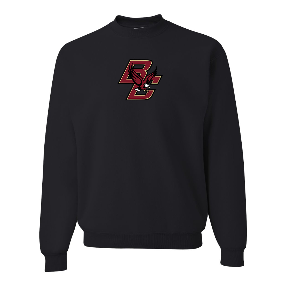 Men's Boston College Eagles  JERZEES NuBlend Crewneck Sweatshirt