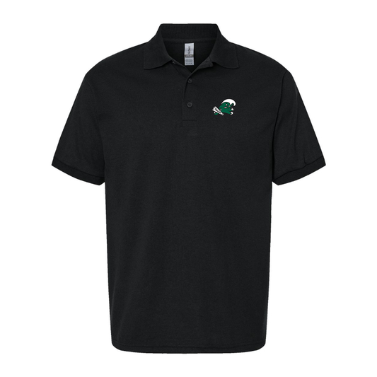 Men's  Tulane Green Wave Logo  Dry Blend Polo