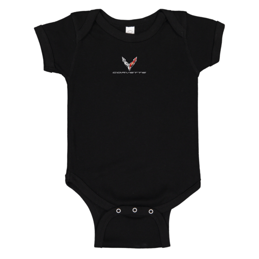 Corvette Logo Baby Onesie Romper