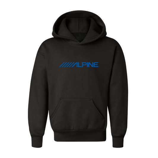 Youth Alpine Logo  Pullover Hoodie