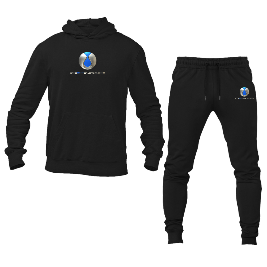 Men's Denza Logo Hoodie Joggers Set