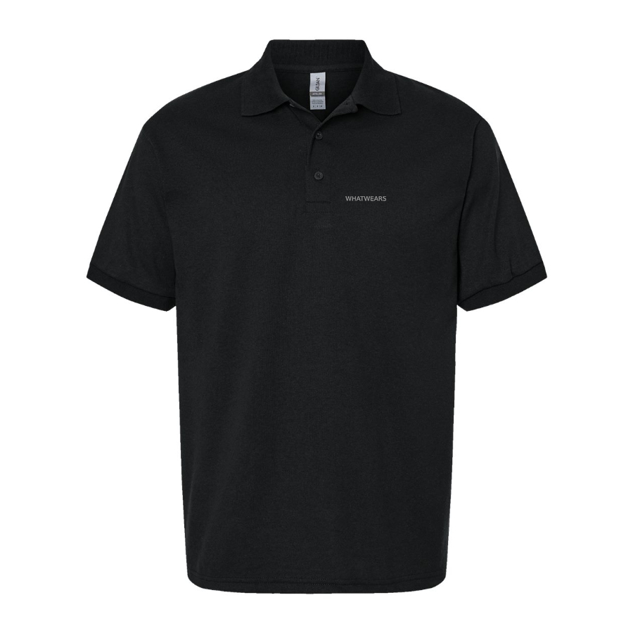 Men's WhatWears Logo Dry Blend Polo