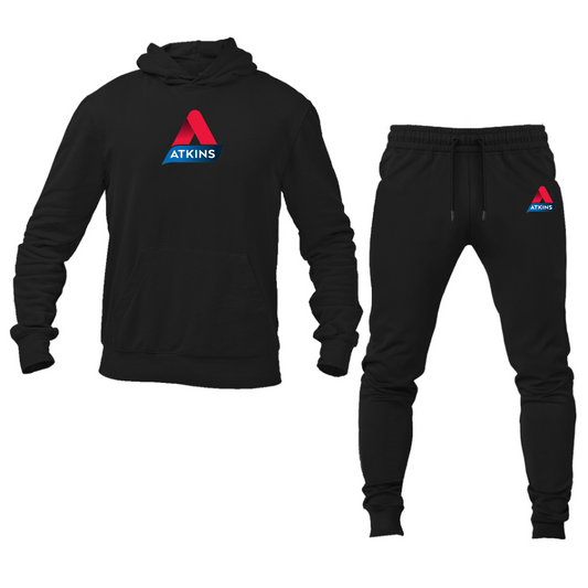 Men's Atkins Logo Hoodie Joggers Set