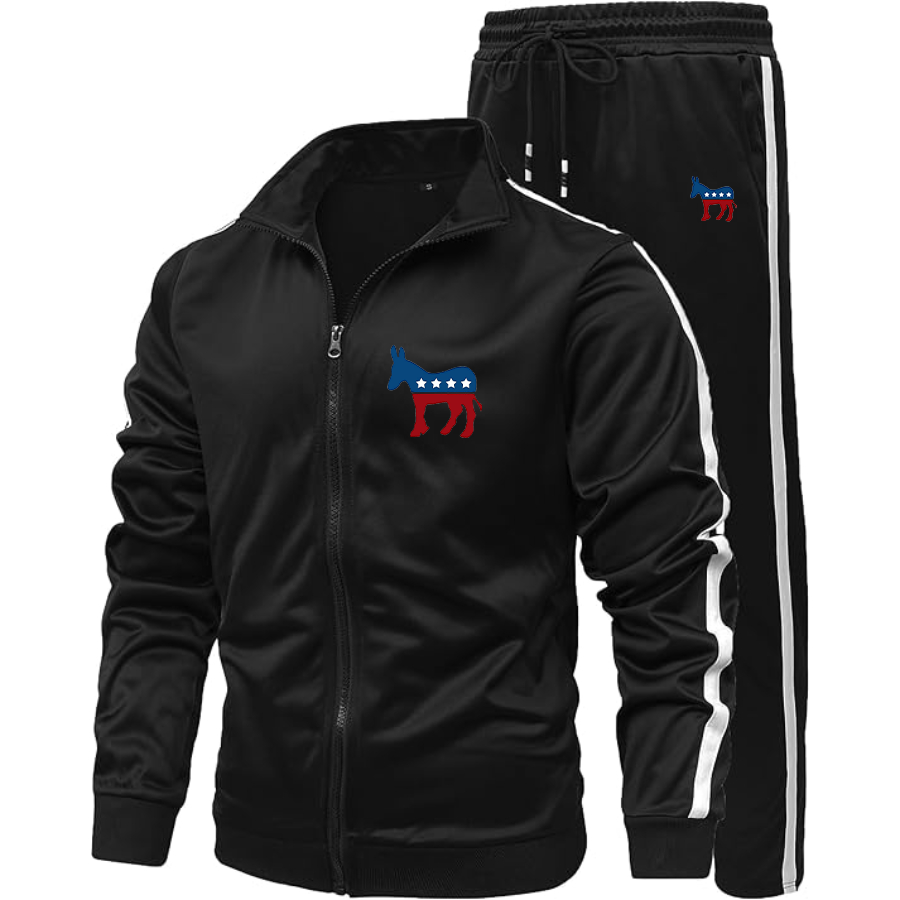 Men's Democrat Election Symbol Dri-Fit TrackSuit