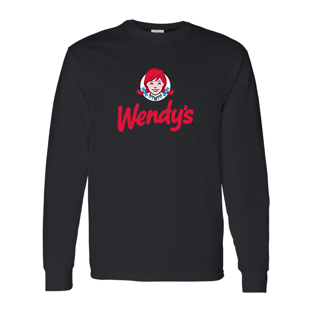 Men's Wendy_s  Gildan Heavy Cotton Long Sleeve T-Shirt