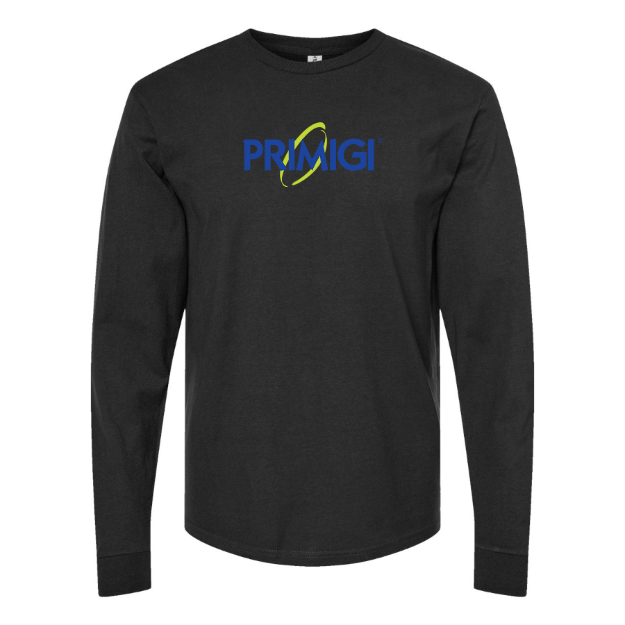 Men's Primigi Logo Cotton Long Sleeve T-Shirt