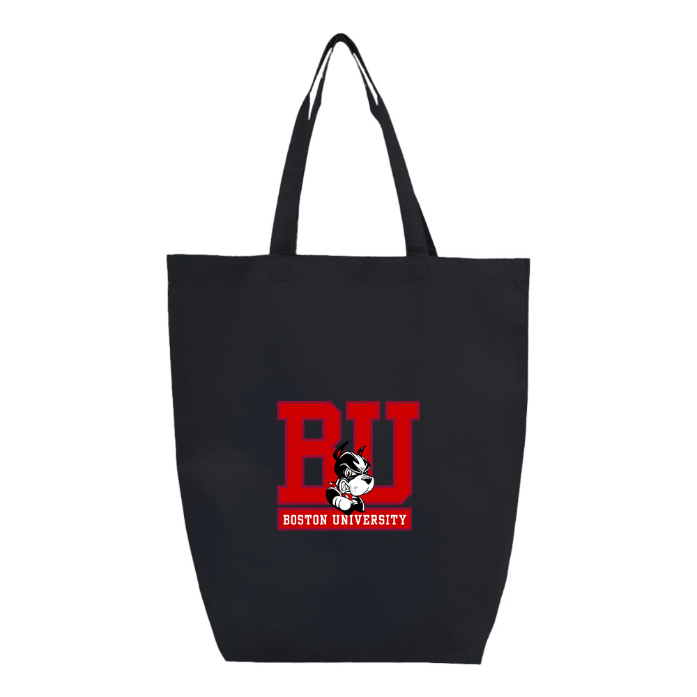 Boston University Terriers Q-Tees Non-Woven Gusset Bottom Tote