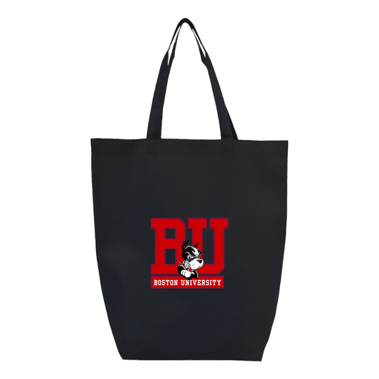 Boston University Terriers Q-Tees Non-Woven Gusset Bottom Tote