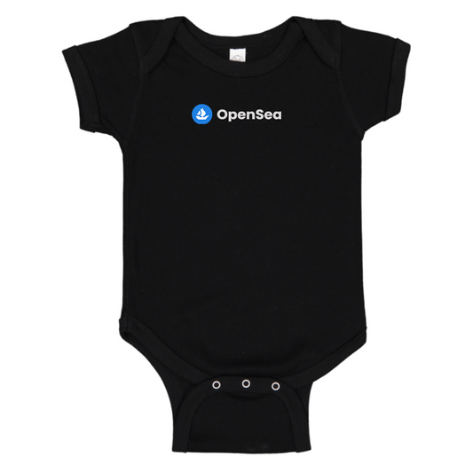 OpenSea Logo Baby Onesie Romper