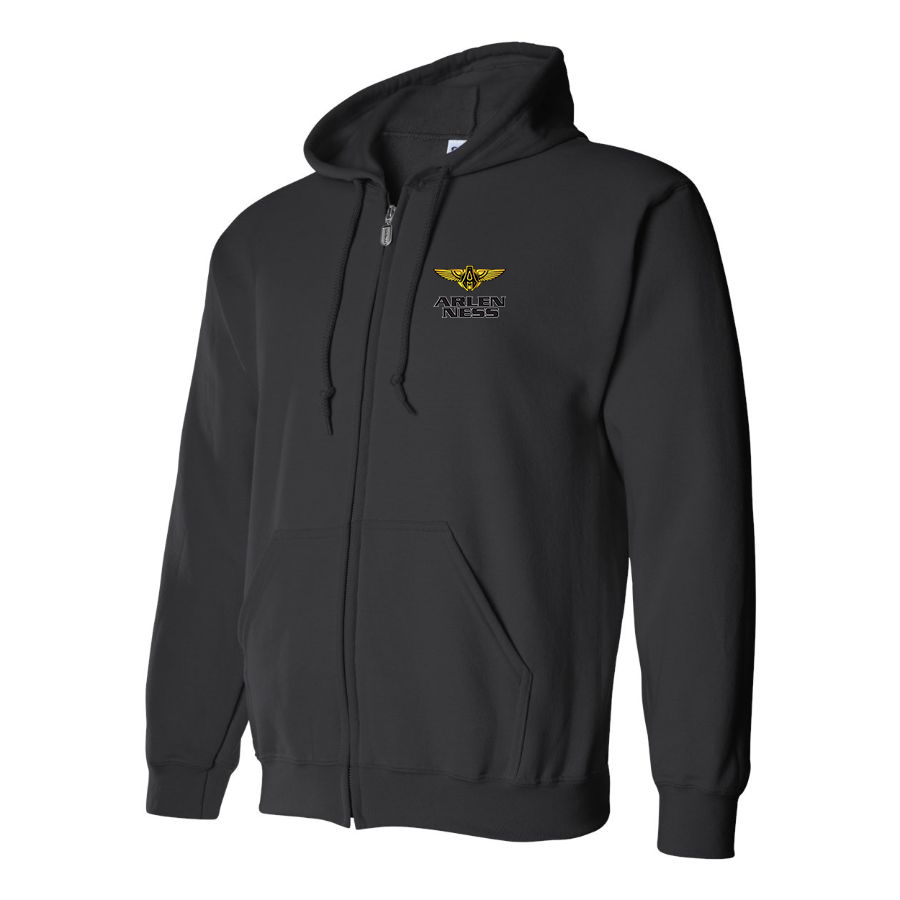 Men's Arlen Ness Logo Zipper Hoodie