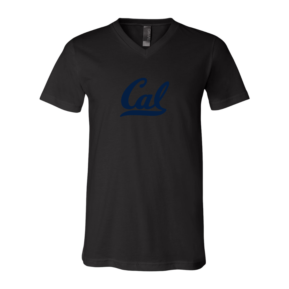 California Golden Bears BELLA  CANVAS - Jersey V-Neck T-Shirt