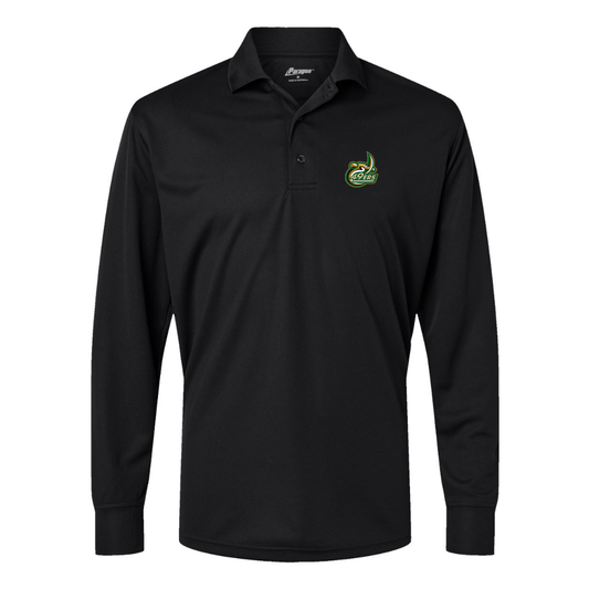 Men's  Charlotte 49ers Paragon Prescott Long Sleeve Polo