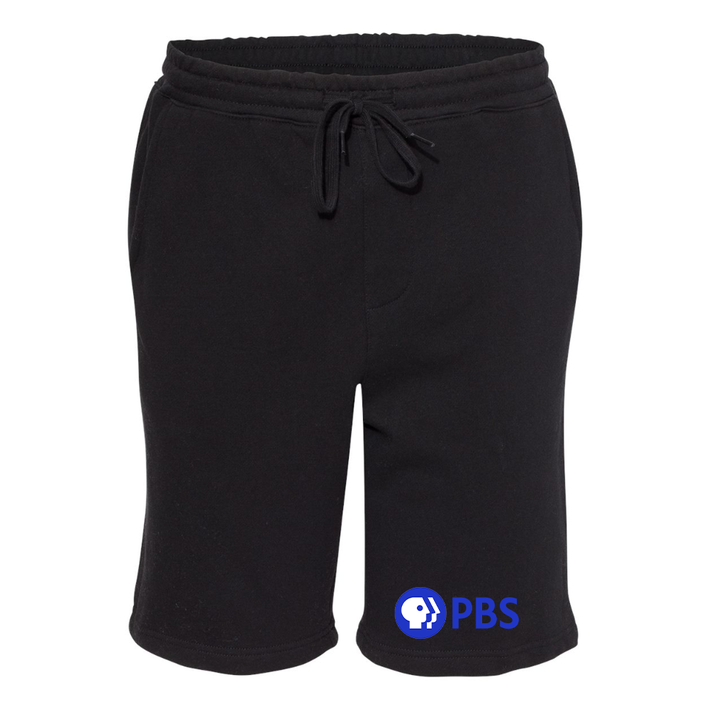 Men's PBS Blue Independent Trading Co Midweight Fleece Shorts