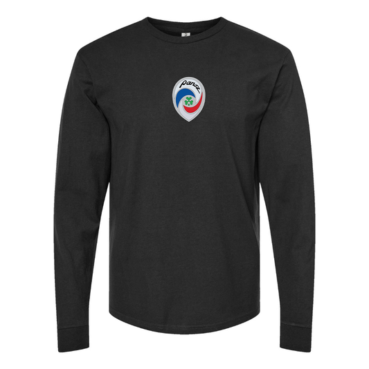 Men's Panoz Logo Cotton Long Sleeve T-Shirt