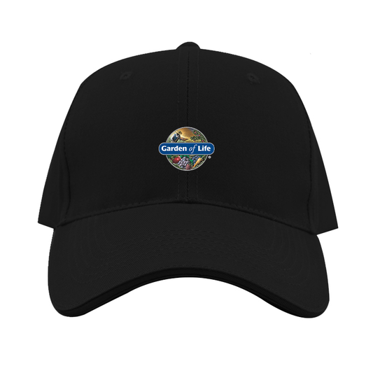 Garden of Life Logo  Dad Baseball Cap Hat