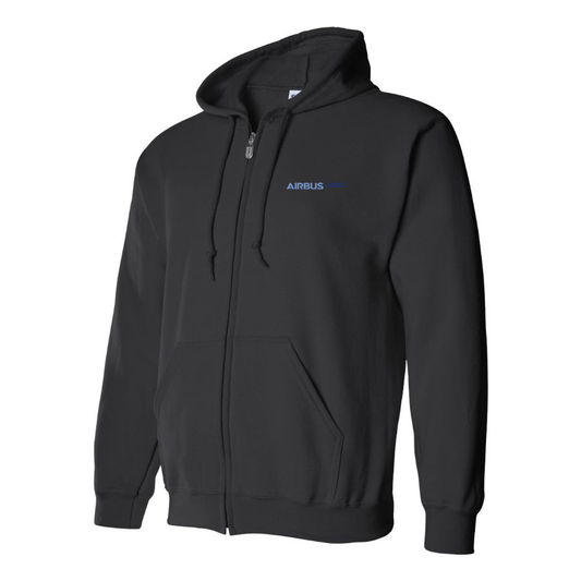Men's A330 Logo Zipper Hoodie