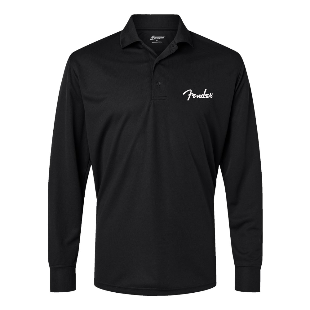 Men's  Fender Paragon Prescott Long Sleeve Polo